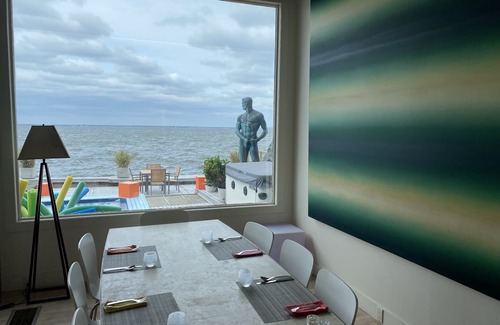 Fire Island Pines Casa | Sunsets on the Bay: Luxe 6-BR in Best Pines Location