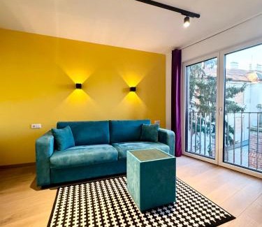 Meidling Apartamento | Sunshine Apartment mit Terrasse