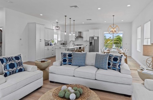 Coury Casa | Sunshine Getaway in KCB Luxury Pool Home
