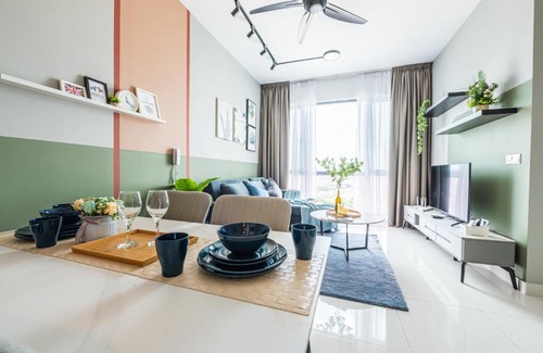 Bandar Sunway Apartamento | Sunway City View 3B2B+Studio 12pax 3Car/P Netflix