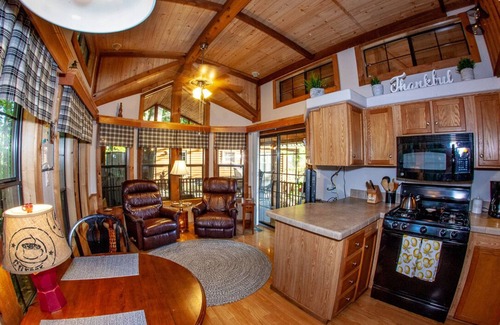 Three Oaks Cabina | Super cozy glamping cabin & family resort!