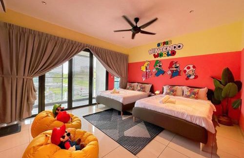 Tebrau Casa | Super Mario World Karaoke BBQ Mount Austin 16 Pax