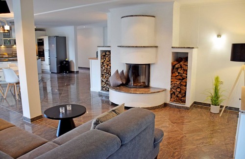 Seedorf Apartamento | Super vacation apartment with fireplace at the harbor in Seedorf 09 - 09 large vacation home with