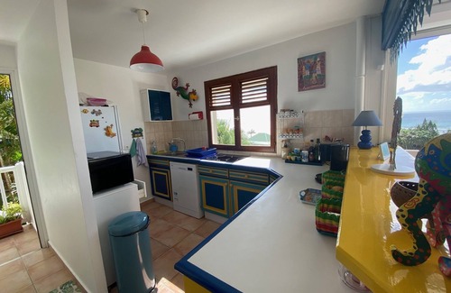 Anse des Rochers Apartamento | Superb 180° sea view apartment - with water tank