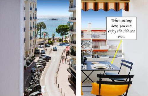 Cannes City Centre Apartamento | Superb 2 beds 2 baths next to Martinez Hotel