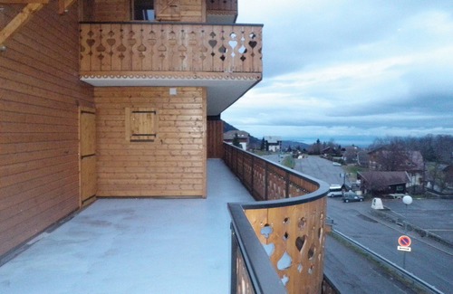 Thollon-les-Memises Apartamento | Excelente apartamento de 3 habitaciones. A los pies de Les Memises, el lago Lemán y los Alpes suizos