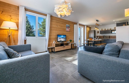 Orcieres-Merlette Chalet De Esquí | appart planta baja en chalet de 65 m²