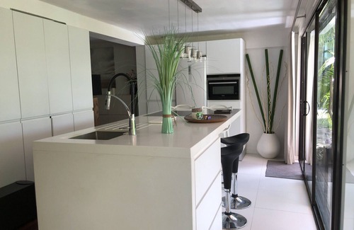 Bas du Fort Apartamento | Magnífico apartamento en planta baja Dupleix con vista al mar desde Bas du Fort