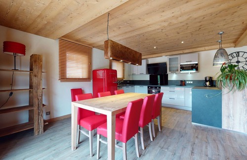Le Chinaillon Chalet De Esquí | 3pc6-Chalet-Familiar-Vista a la Montana-Bañera de hidromasaje