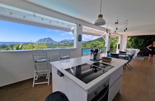 Le Diamant Villa | HERMOSO APARTAMENTO DE 2 DORMITORIOS 2 HABITACIONES DE AGUA PISCINA VISTA AL MAR