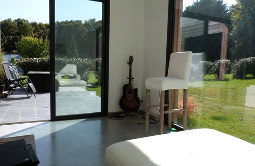 Lion-sur-Mer Casa | Magnífica villa contemporánea junto al mar
