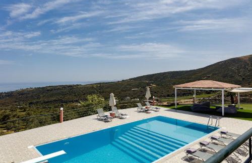 Somatas Villa | Superb villa,with amazing seaviews & huge pool!