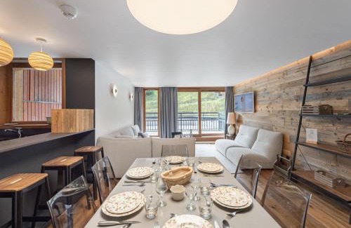 Courchevel Apartamento | Superbe 3 pièces + cabine, 6 couchages, au pied des pistes de Courchevel Village - FR-1-562-26