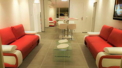 California - Pezou Apartamento | SUPERBE 3P 2chambres, 2terrasses CANNES centre-ville, 4 min à pied de la Croisette sas-meredith loc