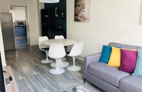 Rives de Meurthe Apartamento | Superbe Appart 2 Lits Style Contemporain