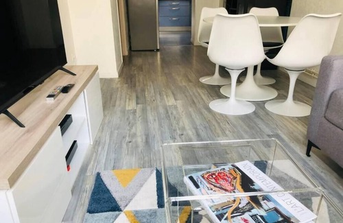 Rives de Meurthe Apartamento | Superbe Appart 2 Lits Style Contemporain