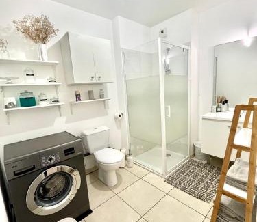 Vitrolles Apartamento | Superbe appart avec Jardin à 2 min de l’Aéroport-4 pers