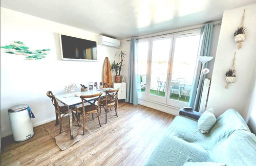Sausset-les-Pins Apartamento | Superbe appartement avec vue mer et terrasse
