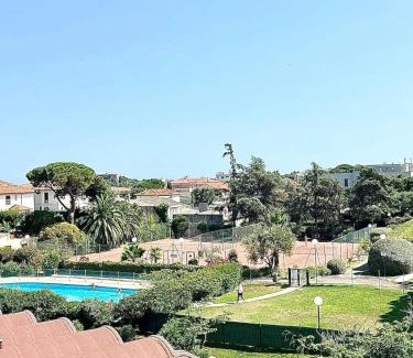 Plaine de la Brague Apartamento | Superbe Appartement 1 chambres, 2 Tennis, 2 Piscines, plages, Parking