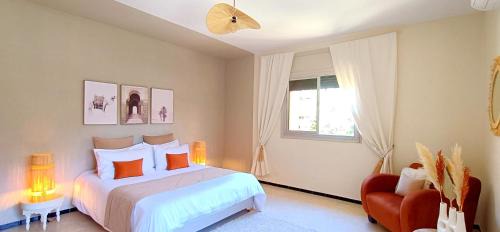 Majorelle Apartamento | Superbe Appartement 2 Chambres Balcon Privé & Charme Vue Jardin Majorelle YSL