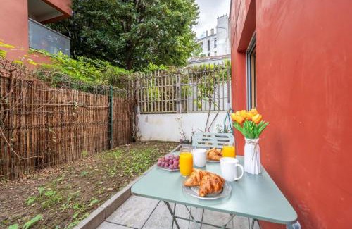 Aubervilliers Apartamento | Superbe appartement 1min métro7 Rez-de-chaussée