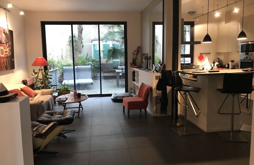 Quartier de la Plaine-de-Monceaux Apartamento | Superbe Atelier D'artistes 160 mts + Terrasse Jardin Privatif 80 mts