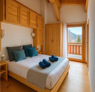 Demi-Quartier Chalet De Esquí | Superbe Chalet à Megève 7 pers Près des Pistes