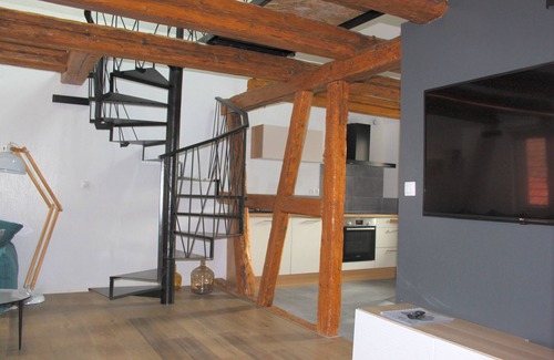 Andolsheim Apartamento | Superbe Duplex Atypique Dans Maison Alsacienne Rénovée !