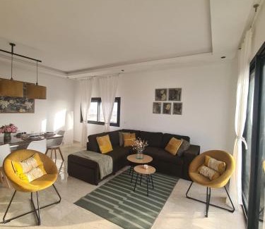 Ain Harrouda Apartamento | Superbe duplex avec vue mer