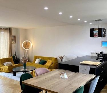 Yves Farge - Le Fleuve Apartamento | Superbe duplex centre de lyon- rooftop et parking