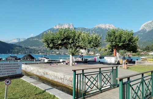Duingt Apartamento | Superbe Duplex les pieds dans l'eau Vue Lac et Château avec Plage et parking Privés