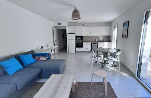 Les Lecques Apartamento | Superbe T3 avec jardin, résidence avec piscine et accés plages