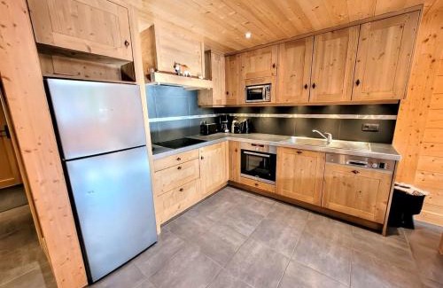 Les Gets Apartamento | Superbe T3 + cabine au centre des Gets, proche pistes, 7 pers, 4⭐, Wifi, équipements complets - FR-1-598-83