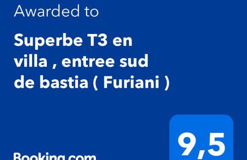 Furiani Apartamento | Superbe T3 en villa , entree sud de bastia (Furiani)