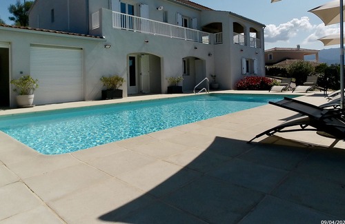 Casaglione Villa | Superbe Villa 3 Étoiles Avec Piscine et Sauna, vue mer Panoramique