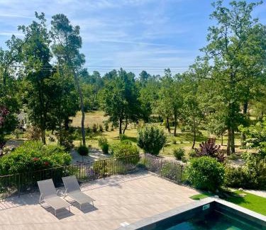 Seillans Villa | Superbe Villa Seillans LA GRANDE BASTIDE avec piscine, jardin, climatisation et salle de sport