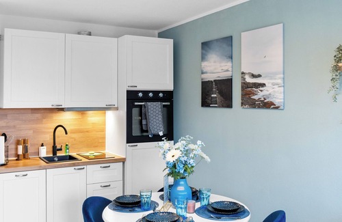 Ruhrort Apartamento | Superior 2-zimmer 36qm Kingsize Boxspring 55' TV Home-office 11min Hbf