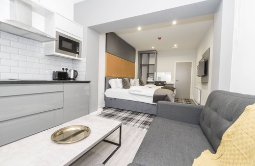 Scunthorpe Apartamento | Superior-Estudio-Baño con ducha