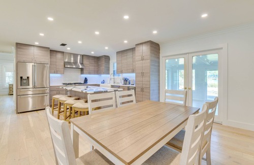 Freeport Casa | SUPs & Dock at Waterfront Home in Freeport