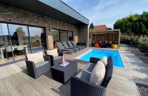 Widehem Casa | Sur la Côte D'opale, Maison Familiale 4/6 Personnes, Piscine Privée Chauffée