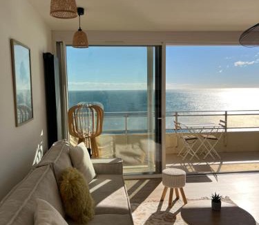 Valras-Plage Apartamento | Sur le sable, face à la mer La Petite Tour