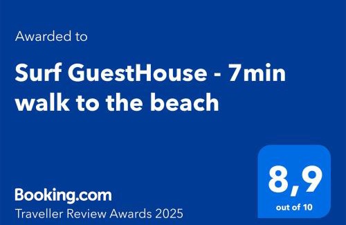 Pedra do Ouro Apartamento | Surf GuestHouse - 7min walk to the beach
