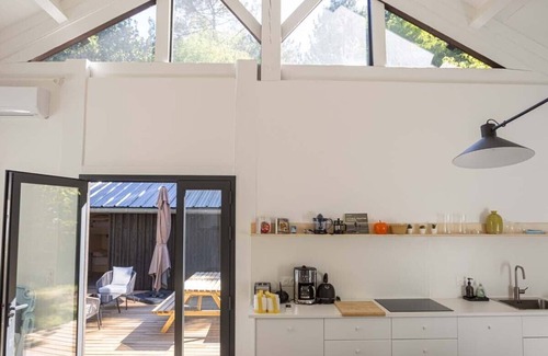 Vielle-Saint-Girons Casa | Surf shelter - House + annex - in the forest