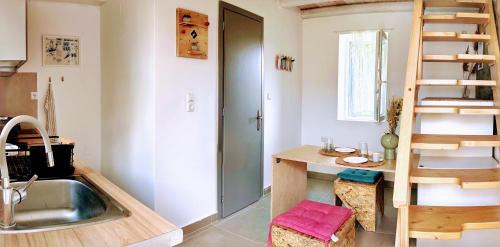 Lemnos Casa | Surf-themed stone house at Kalliopi 2