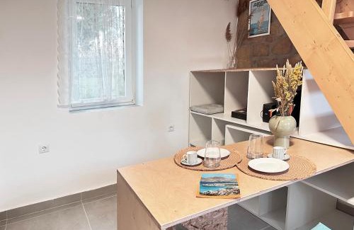 Lemnos Casa | Surf-themed stone house at Kalliopi 2