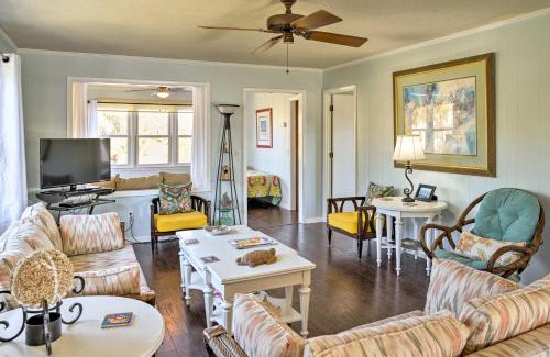 Surfside Beach Casa | Surfside Beach Canal-Front Home Walk to Beach!