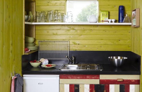 Kollumerpomp Chalet De Esquí | Alojamiento ecológico sostenible en el Parque Nacional Lauwersmeer y el Mar de Wadden