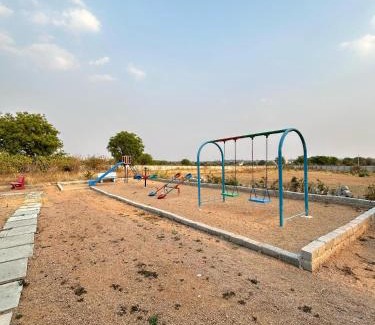 Chevella Apartamento | Svasti FarmsPoolBBQACBonfireKids Garden
