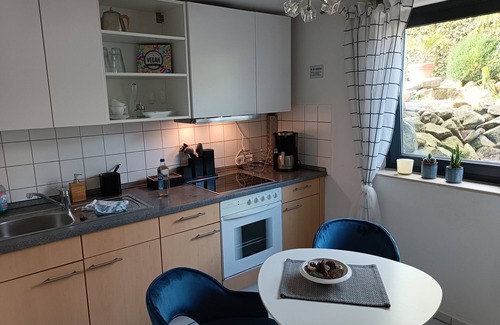 Burgsteinfurt Apartamento | Svens apartment 45 sqm for 2 persons with pool and palm garden