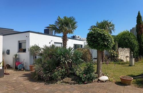 Burgsteinfurt Apartamento | Svens-appartement die Alternative zum Hotel, Pool, Mediterraner Garten